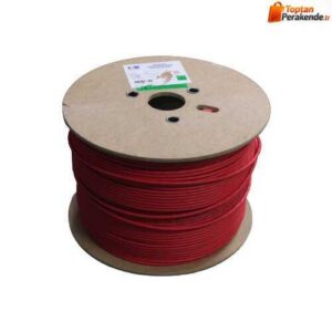 HCS H06-00402-DP6 Cat6 Kablo Kırmızı 4x2x23 23AWG U/utp Lsoh Halogen free 500MT Makara